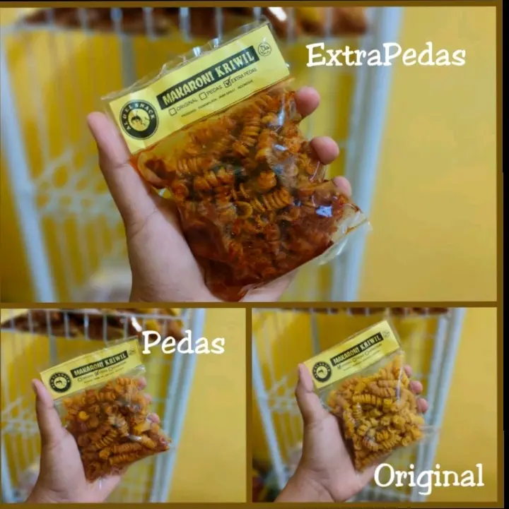 Makaroni Kriwil 5pcs Mix Rasa 3
