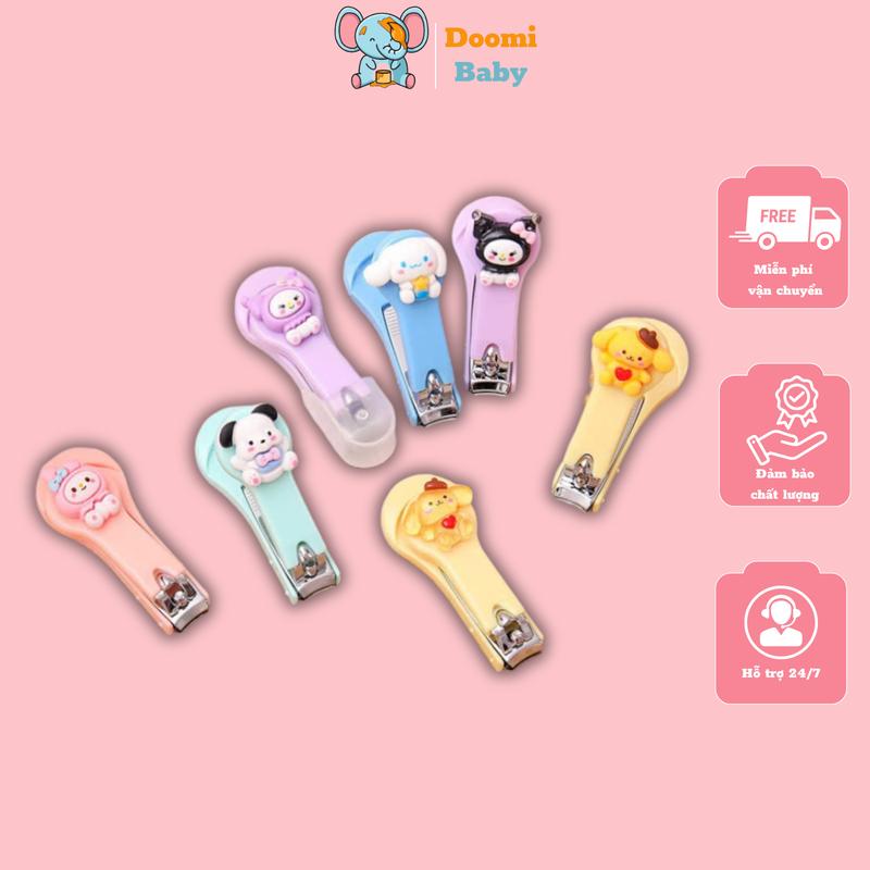 [Giá Siêu Rẻ] Bấm Móng Tay Cho Bé, Họa Tiết Động Vật Đáng Yêu An Toàn Doomi Baby - HT757