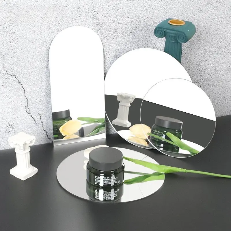 Acrylic Irregular Mirror Dressing Table Makeup INS Cosmetic Mirror Photo Props Room Decoration