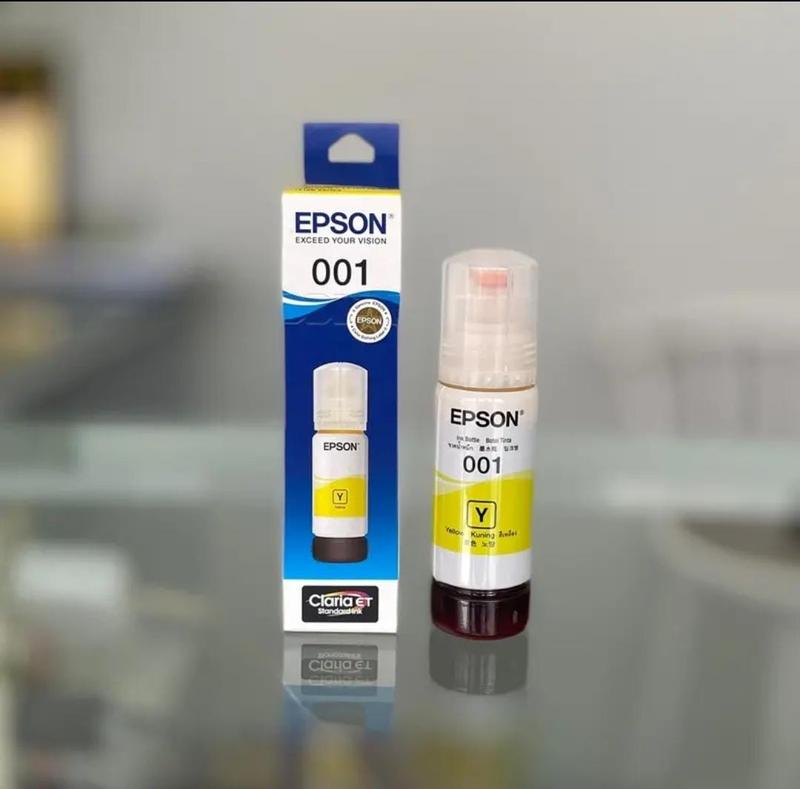 Product Introduction of Tinta Epson 001  Original  - For L4150 L6160 L6170 L6190 T03Y Tinta Cair Botol 70 ml Toner Black 5