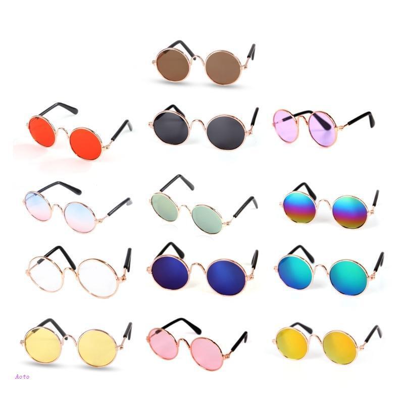 Product Introduction of Sunglasses Metal Frame Round Classic Retro Style Pet, Dog, Cat 0