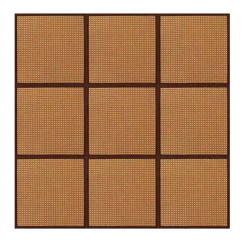 Product Introduction of Japanese Tatami Floor Mat - Foldable Summer Bed Mat for Living Room, Bedroom & Baby Crawling | Thickened Rattan Style - Breathable, Comfortable & Portable 9
