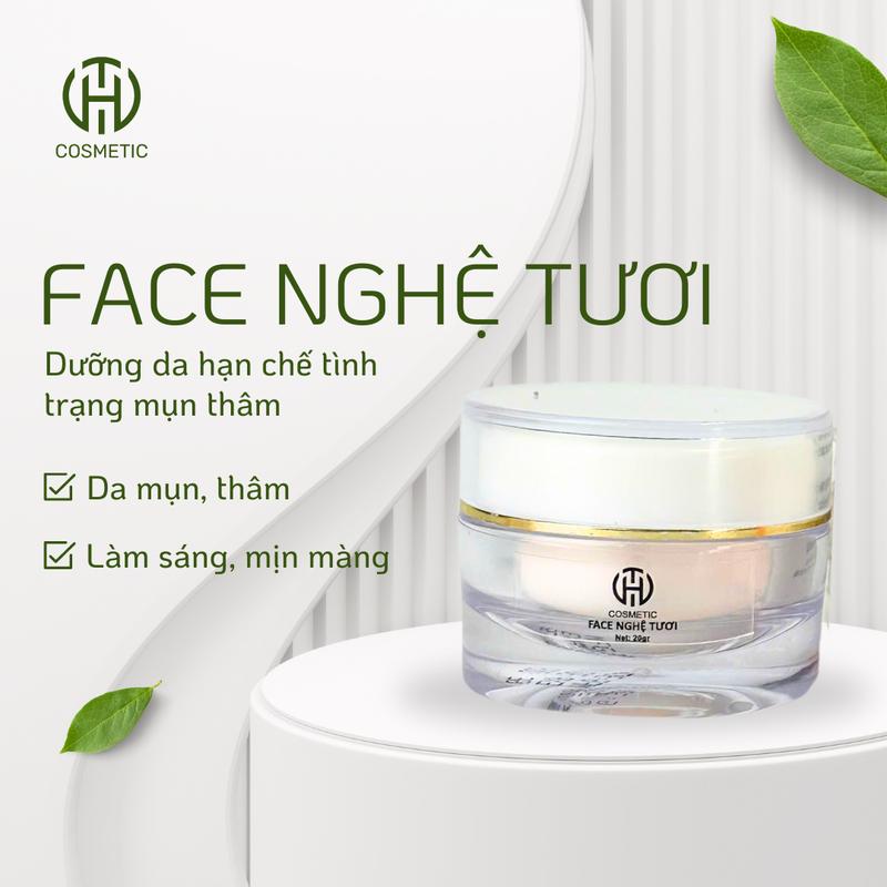 Kem Face Nghệ Hỗ Trợ Trị Mụn Và Dưỡng Da Mặt - HUYNH THANH COSMETIC