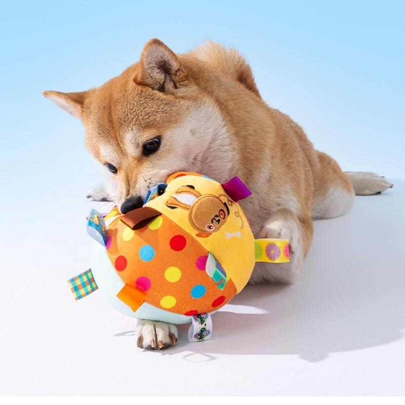Mainan Hewan Peliharaan Interaktif/Mainan Suara Hewan Peliharaan/Mainan Bola Anjing Tahan Gigitan/Mainan Suara Mewah Untuk Anjing 5