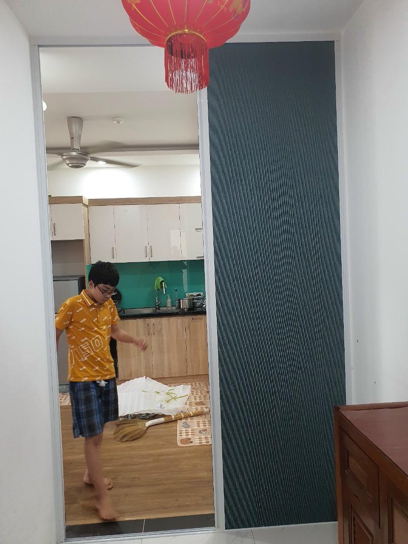 Product Introduction of Cửa lưới chống muỗi Hoà Phát rèm ngăn lạnh điều hoà 100% polyester Funll Tone cao cấp 27