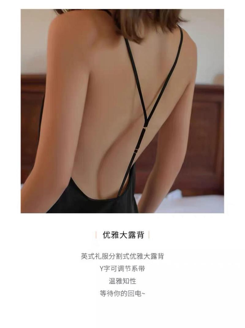 Product Introduction of Đồ Lót Gợi Cảm, Đồ Ngủ Như Lụa Gợi Cảm, Tán Tỉnh Đam Mê, Bộ Cám Dỗ Dễ Thương Và Gợi Cảm, Đồng Phục Nóng Bỏng Cho Nữ, Không Cần Cởi Giường 17