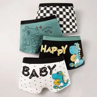Celana Dalam Boxer Anak Laki Laki / Kolor Anak Laki Laki 4 in1 / Sempak Anak Laki/ Kancut Anak Laki / CD Segi Empat Anak Laki Laki / Celana Dalam Katun Anak 4