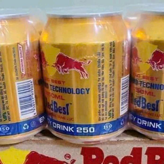MUA 6 LON TẶNG 6 LON NƯỚC TĂNG LỰC BÒ HÚT REDBETS (lon 250ml) ko phải redbull  Sugar Đường 2