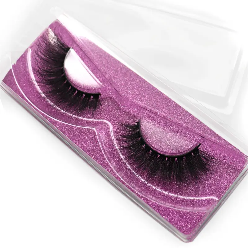 Long False Strip Lashes, 1 Pair Wispy Cat-Eye Look Faux Eyelashes, Natural Look Eyelash Extensions, Volumized Eyelashes for Eye Makeup 4