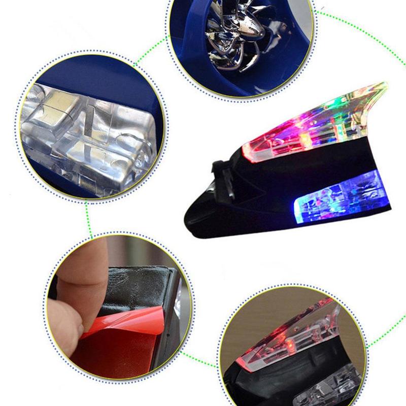 Product Introduction of Automobile Wind Lamp Wind-powered Decorative Lights Exterior Modification Accessories Car H2O0 56