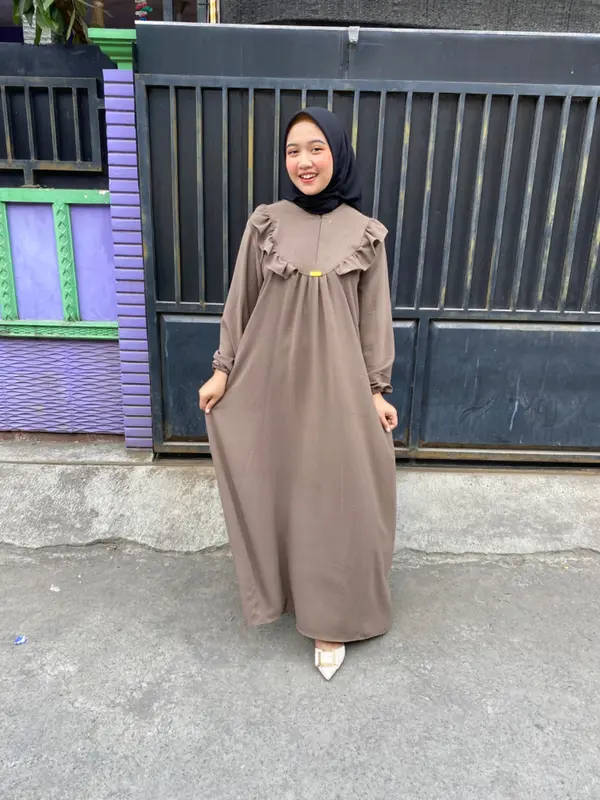 GAMIS SAMIRA TERBARU BAHAN CRINKLE Airflow 7