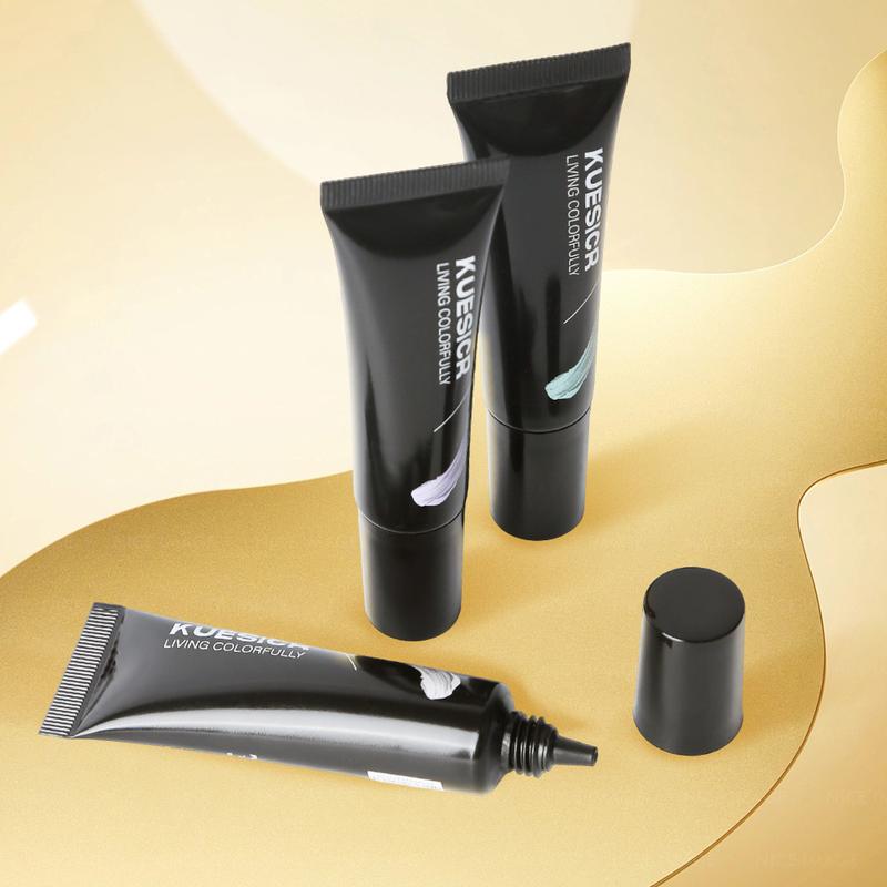 Product Introduction of KUESICR Full Coverage Isolation Cream, Makeup Base Milk, Waterproof And Long-lasting 10g, Medium Purple Green Skin Tone, Bare Face Cream Color Flawless 21