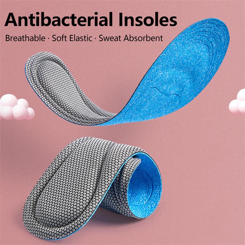 Product Introduction of Miếng Lót Giày Bằng Mút Hoạt Tính, Dành Cho Nam Và Nữ, Chống Khuẩn, Mát Xa, Thích Hợp Cho Thể Thao, Đệm Chỉnh Hình, Đế Giày Chạy Bộ 19