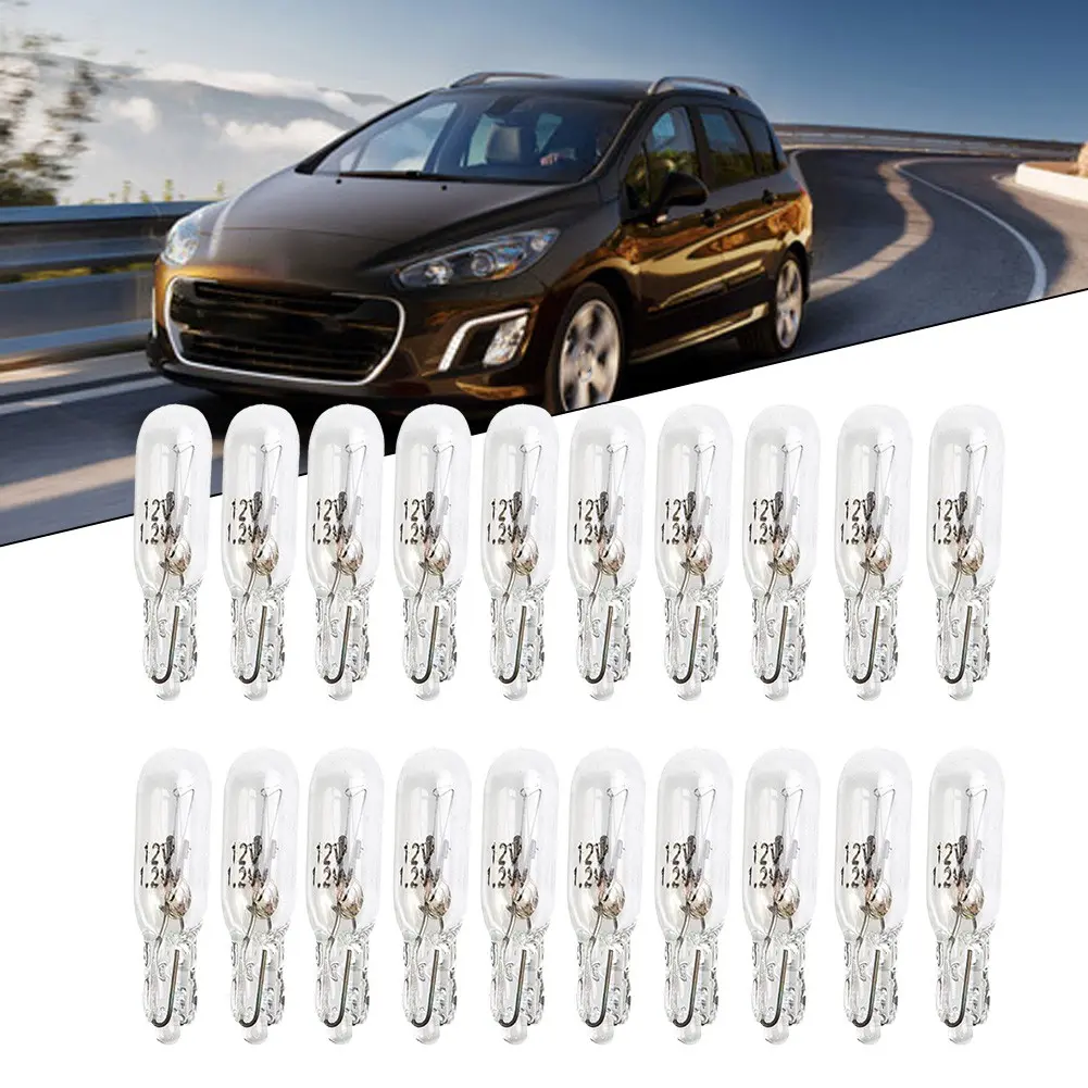 20PCS T5 286 12V 1.2W Car dashboard light bulb or Instrument Panel bulb