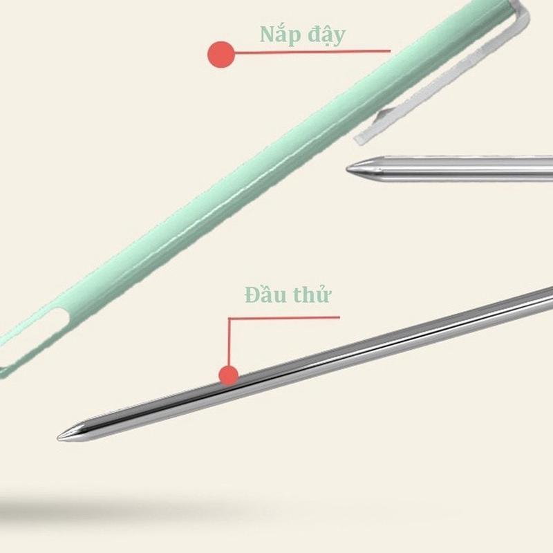 Nhiệt kế đo nước pha sữa, đo nhiệt độ nước, thức ăn Misuta [Sang trọng, chính xác] 3