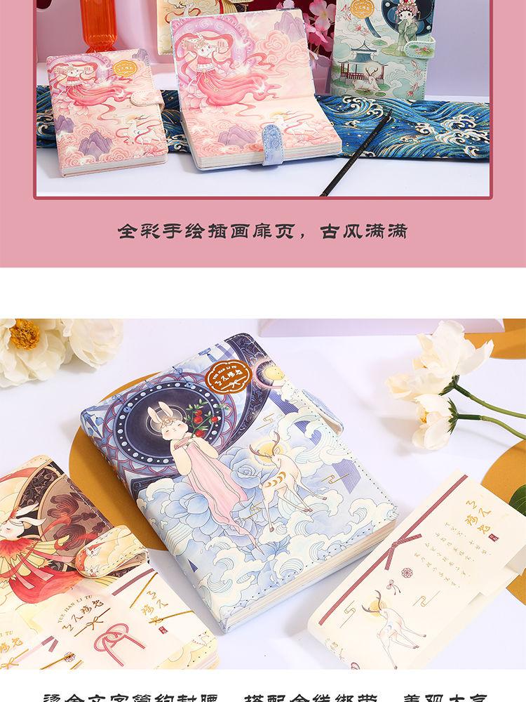 Product Introduction of หนังสือหัวเข็มขัดหนัง หน้าสี สร้างสรรค์และสดใหม่ สไตล์สาวโน๊ตบุ๊ค สมุดบันทึก บันทึกไดอารี่ ขนาด A5 ปฏิทิน 2025 มาใหม่ เหมาะสำหรับวารสาร 20