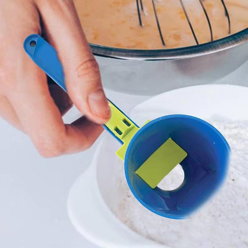 Product Introduction of Measuring Spoon Funnel With Longer Handle Powder Scoop For Water Bottle Water Bottle Scoop Funnel Funnel Scooper Precise 20