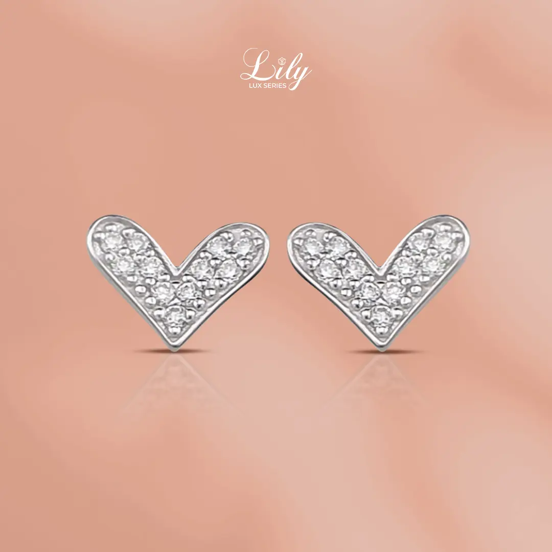 Sana Anting Wanita Moissanite Silver S925 Lily 0439/0446/4530/0460