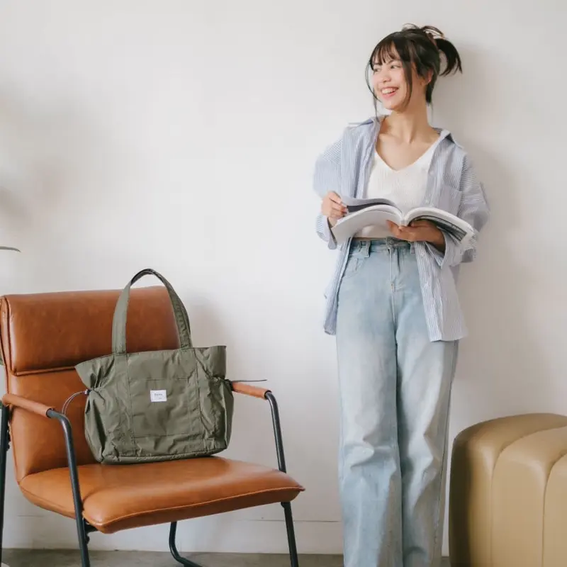 Zoey Totebag by Flicka Tas Bahu Wanita Casual  Waterproof 3