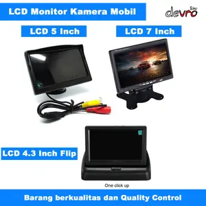 LCD TFT Monitor Kamera Parkir Mobil - Monitor Mobil - TFT LCD 4.3 Inch 5 Inch dan 7 Inch Car