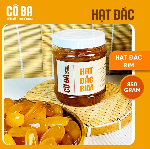 CÔ BA! Hạt Đác Rim Đường Thốt Nốt Hộp 850g  - Topping Đồ uống, Foods, Ăn Vặt, Chè, Tea.