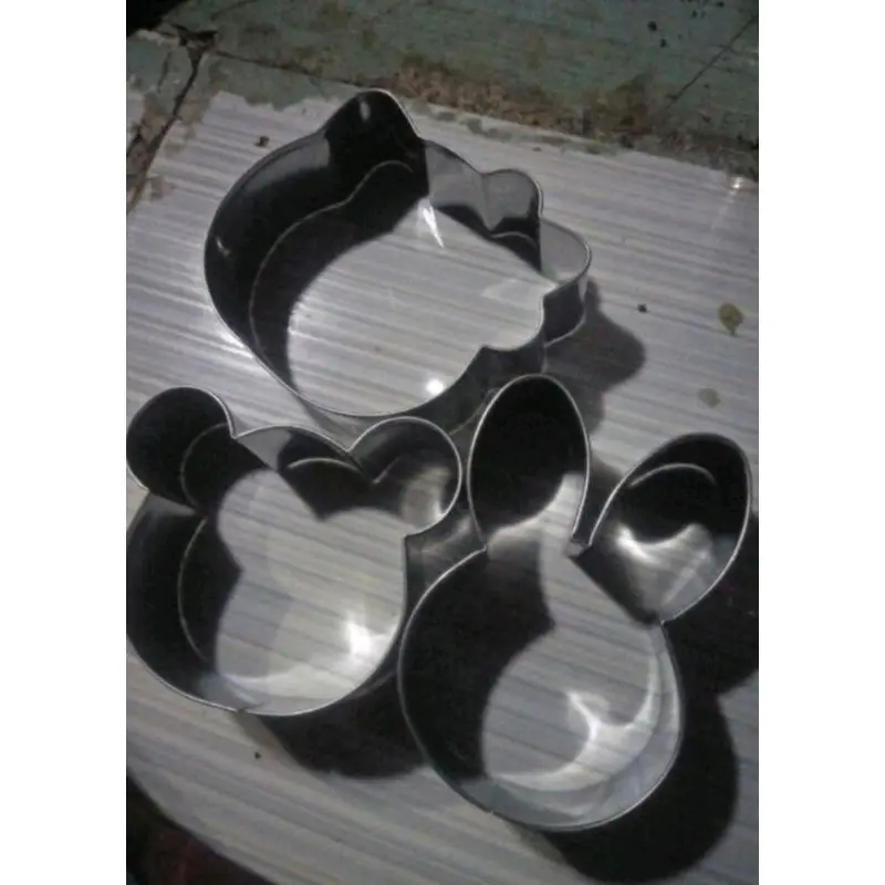 Ring Roti Karakter/Cetakan Cireng isi/Ring Karakter/Ring Kue/Ring Hotdog/Ring burger Bulat Cetakan Set 2