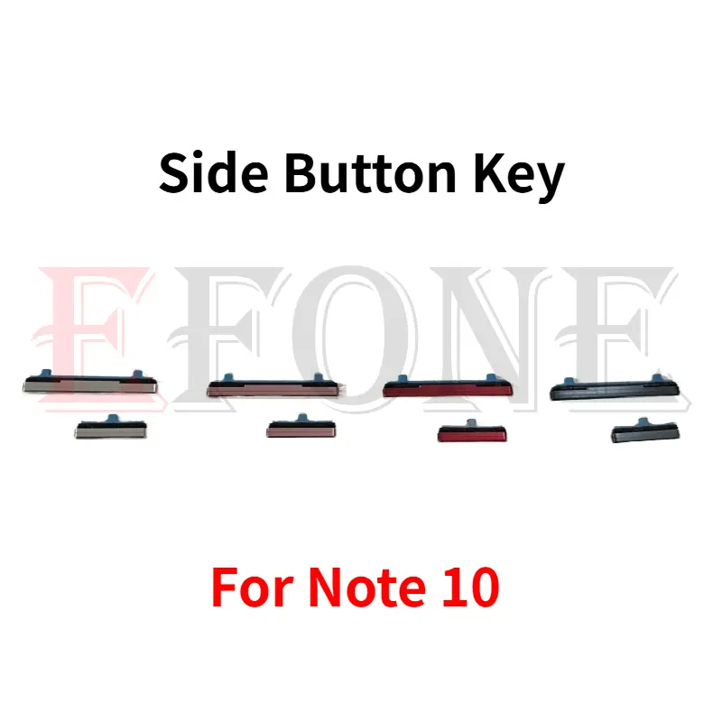 Thay thế nút nguồn, 1 bộ, dành cho Samsung Galaxy Note 10, 20, Plus, Ultra, Lite và nút mặt trên, dưới, lên và xuống, các bộ phận điều chỉnh âm lượng