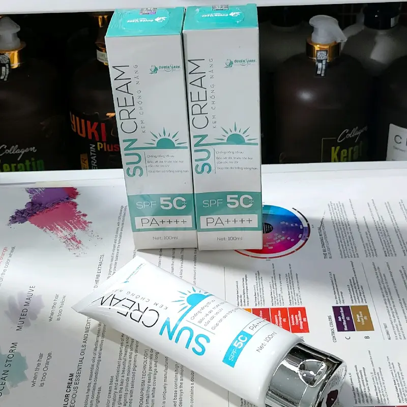 Kem chống nắng SunCream Quyên lara 100 ml /1 típ hạn sử dụng 2027 Dưỡng Da Body 2