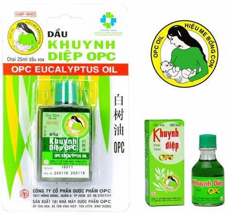 DẦU KHUYNH DIỆP OPC 25ML - MẸ BỒNG CON - AN TOÀN CHO TRẺ SƠ SINH Cho Bé