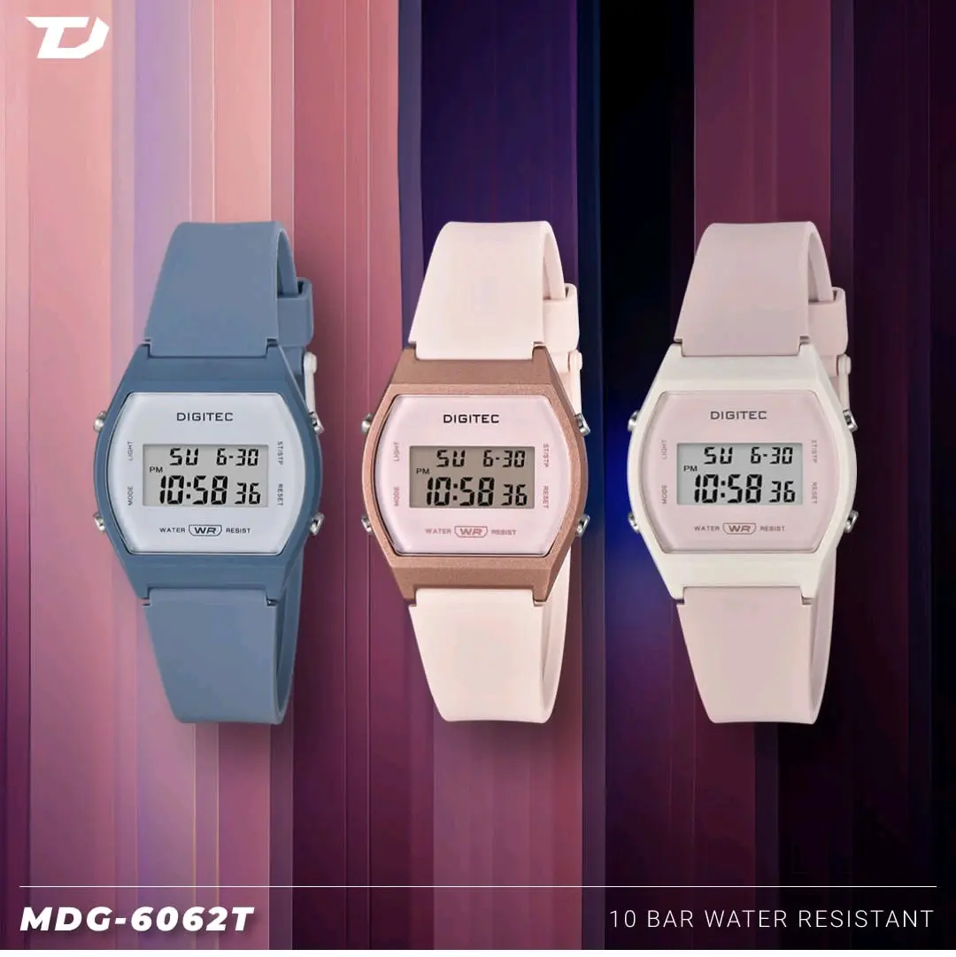 JAM TANGAN WANITA DIGITEC MDG-6062T DIGITAL