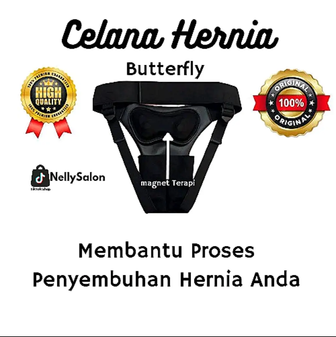 Celana Dalam Hernia Butterfly Original Ukuran XL Dewasa Pria Lembut