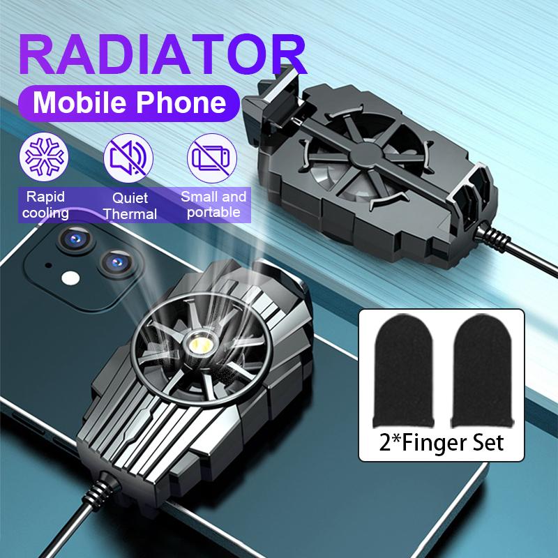 Quạt tản nhiệt G6 làm mát điện thoại phụ kiện chơi game Pubg Mobile giá rẻ cho điện thoại di động