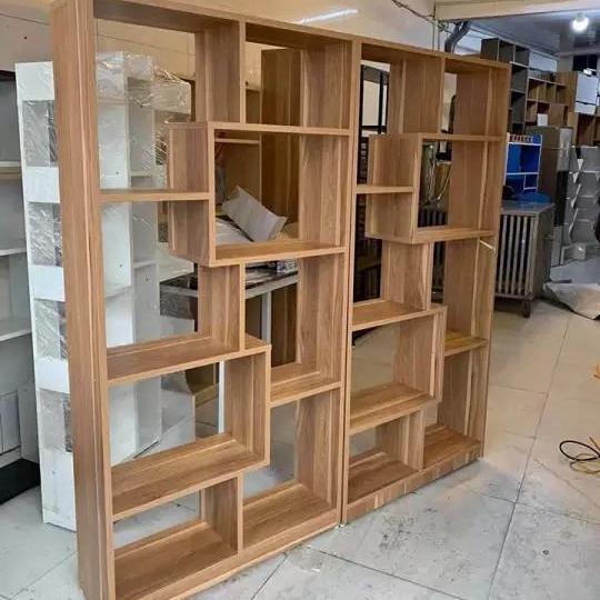 Kệ sách gỗ để sàn đa tầng thông minh 140x70x20cm