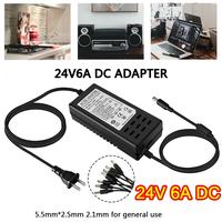 Gambar Adaptor 24V 6A / Adaptor 24 Volt 6 Ampere DC24V 6A Adaptor US/EU Plug 150W Power Supply Transformer LED Driver Power Supply untuk Lampu LED Ampli dari NIMOOD Kab. Tangerang 3 Tokopedia