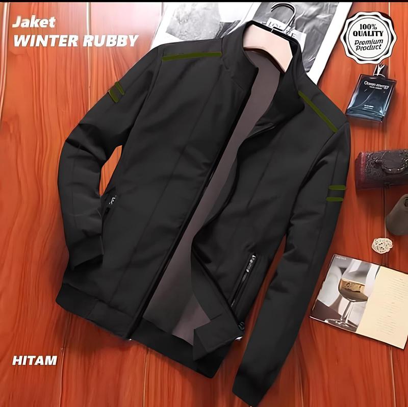 Product Introduction of JAKET COWOK BOMBER BOLAK BALIK /JAKET PRIA TASLAN 2 IN 1 HARINGTON Casual Panjang 8