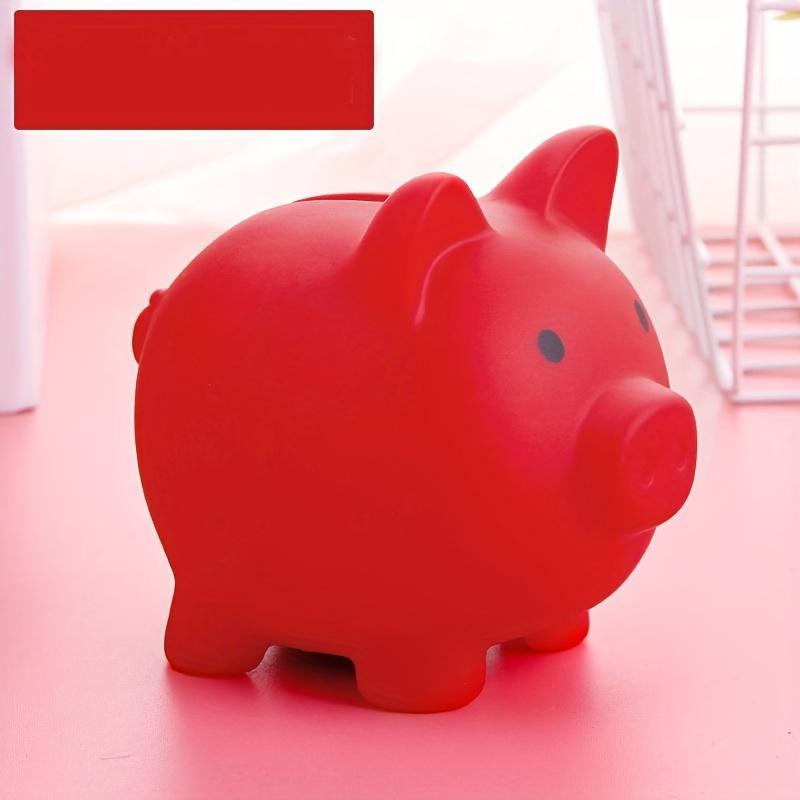 Cute Cartoon Piggy Bank, 1 Count Unbreakable Piggy Bank, Coin Bank, Home Decor, Birthday Gift for Boys and Girls 6