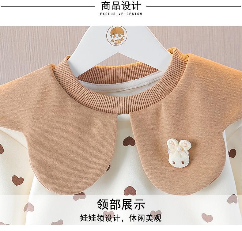 Product Introduction of Áo Len Em Bé Cho Bé Gái, Phong Cách Phương Tây, Áo Dài Tay, Quần Áo Mùa Thu Cho Trẻ Em, Quần Áo Chui Đầu, Hàng Mới Về Cho Mùa Xuân Và Mùa Thu, 2024 4