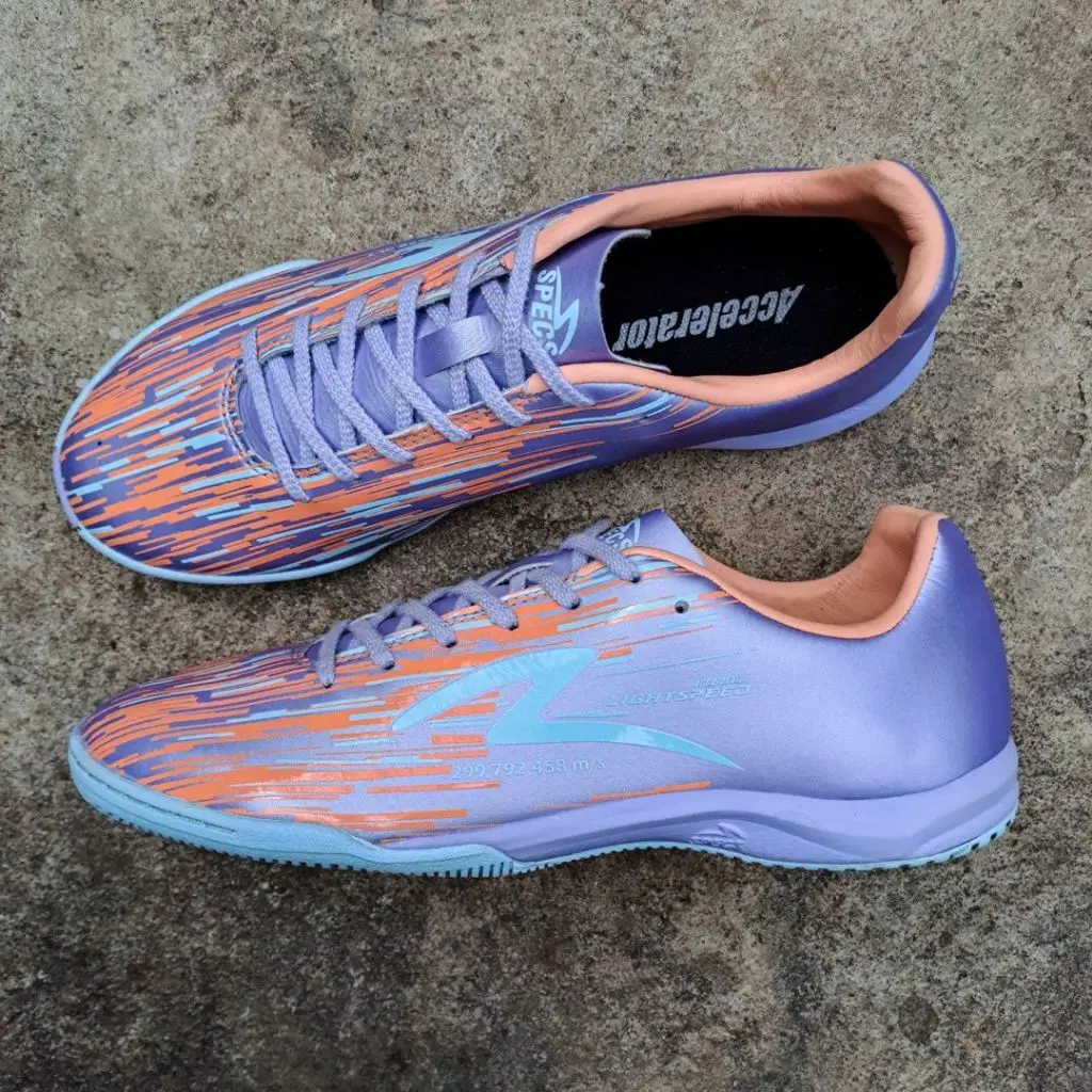 Sepatu Futsal Specs Reborn IN Moonraker Apricot Wash Frosty Day / Sepatu Futsal Terbaru 2023