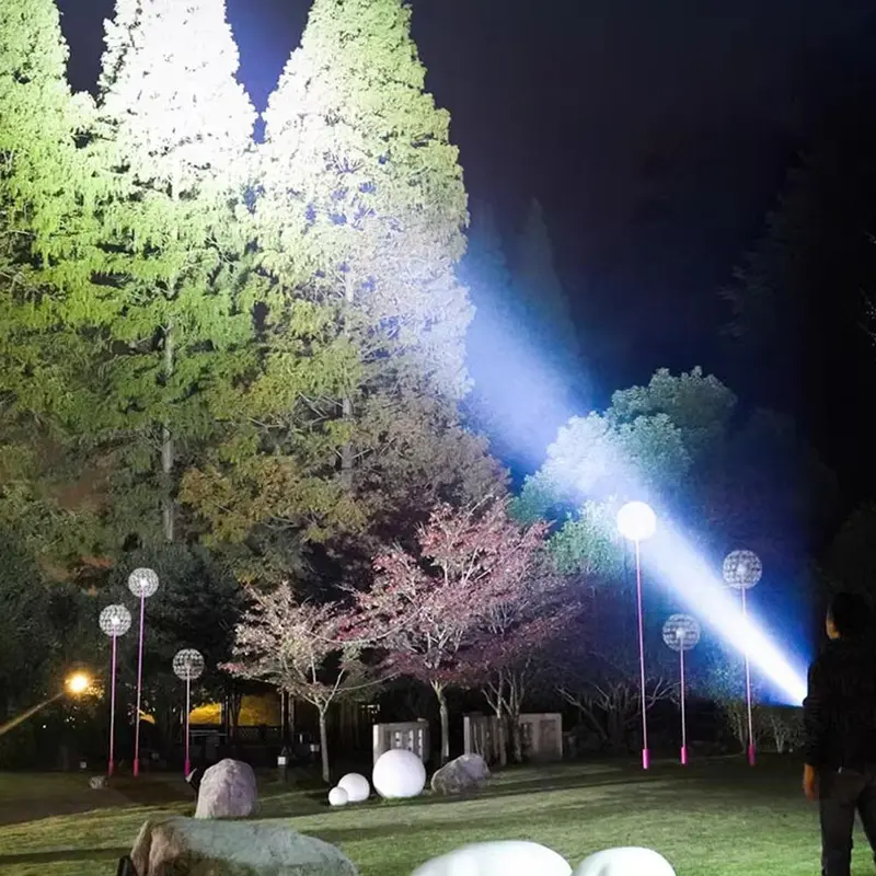 Đèn pin siêu sáng mini cầm tay LED từ tính đa chức năng Đèn pin mạnh hình quái vật ba mắt 7