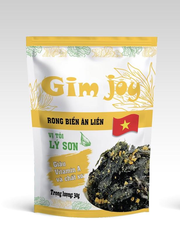  Rong biển ăn liền  Rong biển cháy tỏi Gimjoy 30g 