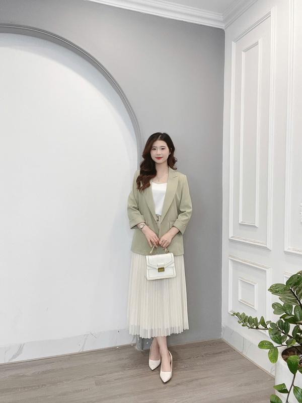 Áo Blazer Tay Lỡ 1 Cúc Min House 7