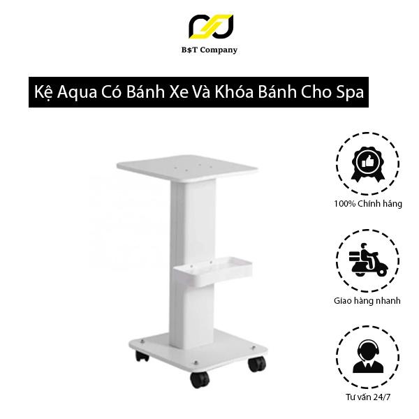 Kệ Aqua Kệ Đựng Máy H2O2 Có Bánh Xe Và Khóa Bánh Cho Spa TMV Thiết Kế Chắc Chắn,Chất Lượng Và Chịu Lực Cao Kitchen