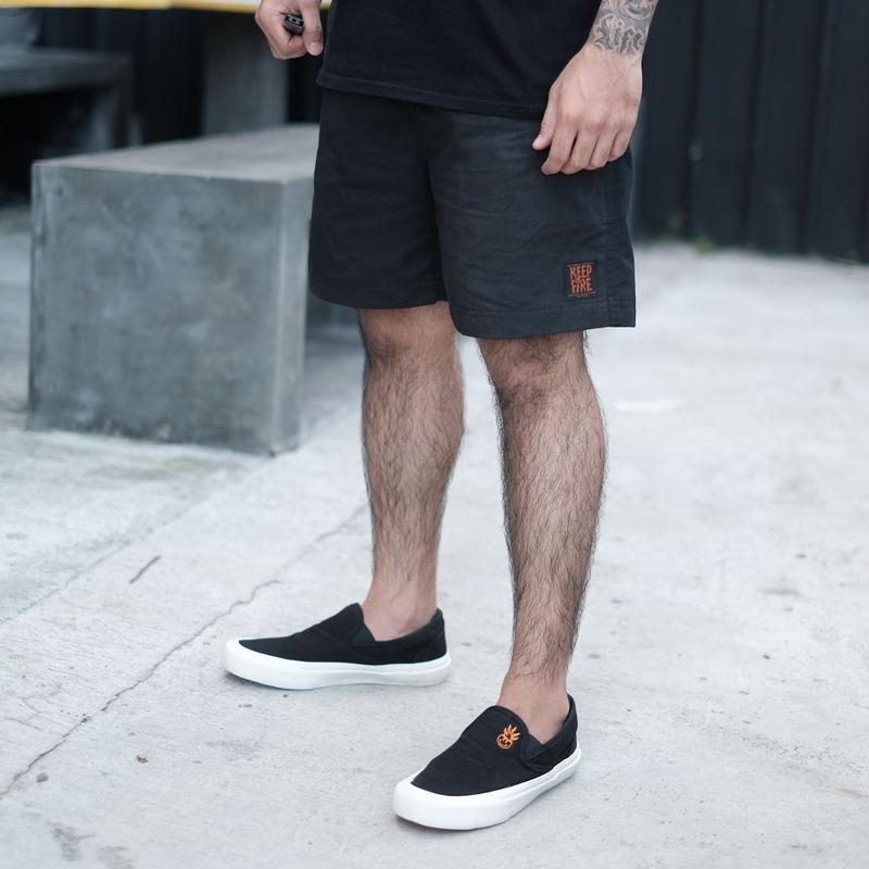 Sepatu Pria - Slip on Hitam 3