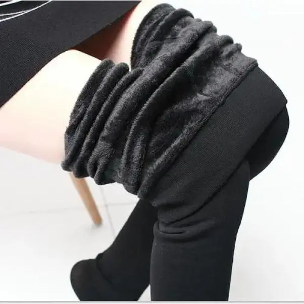 Quần Legging Nhung Ngọc Trai Dày Lót Lông Cừu, Cỡ Cực Lớn (XL), Thích Hợp Cho Mùa Thu / Đông, Bán Chạy, Ống Trợ Lực, Giữ Nhiệt, Có Thể Mặc Ngoài Trời, Quần Dài Một Mảnh, Năm 2025