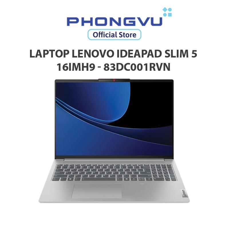 Laptop Lenovo Ideapad Slim 5 16IMH9 - 83DC001RVN Core Ultra 5-125H Xám - Bảo hành 24 tháng