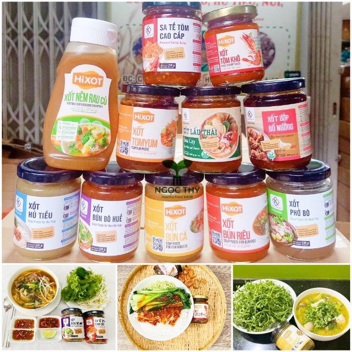 Gia vị hoàn chỉnh xốt bún riêu/cá/bò Huế, phở bò, nêm rau củ,lẩu Thái Tomyum, sốt tôm khô Trí Kiên Spices
