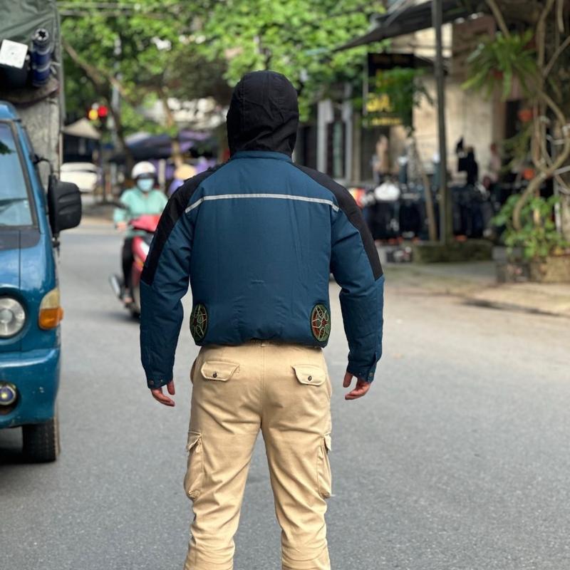 Áo lẻ màu navi ( không bao gồm phụ kiện ) Jacket Nam 4