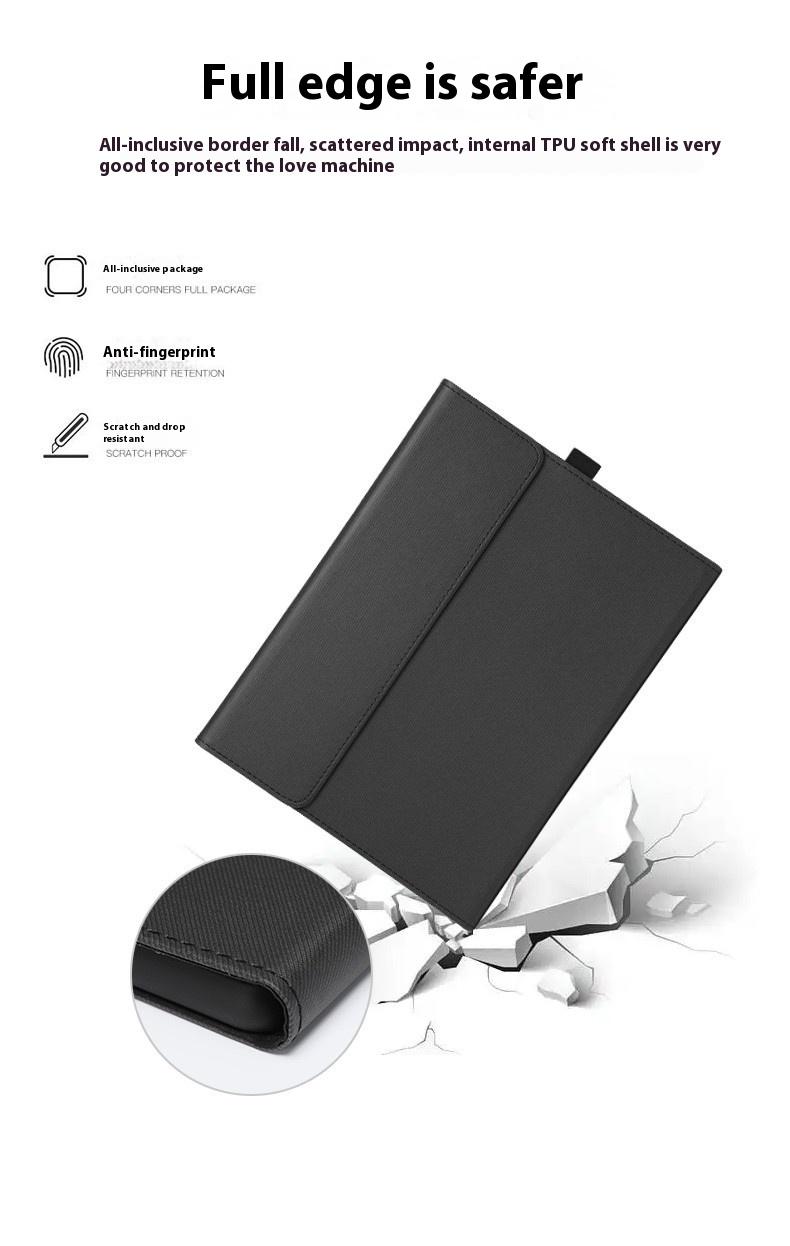 Product Introduction of Vỏ bảo vệ bàn phím Bluetooth, Áp dụng cho Microsoft Surfacepro8 / 9 / 10, Vỏ mềm, Vỏ da máy tính bảng Pro7 2