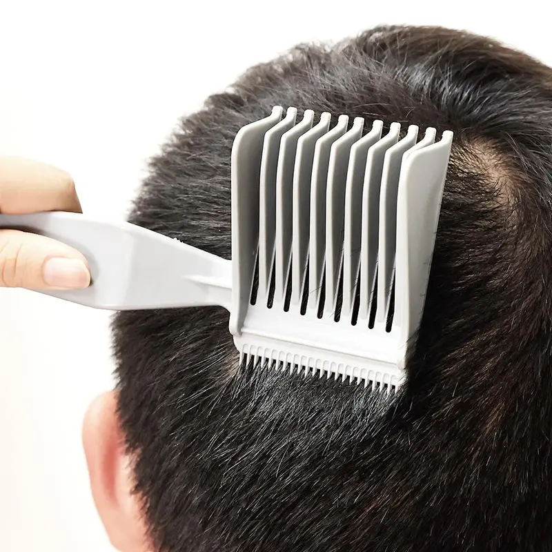 Positioning Comb, 1 Count Clipper Comb, Heat Resistant, Hairdressing Styling Tool, Hair Comb, Flat Top Comb, Haircut Accessories For Stylists Barber 6