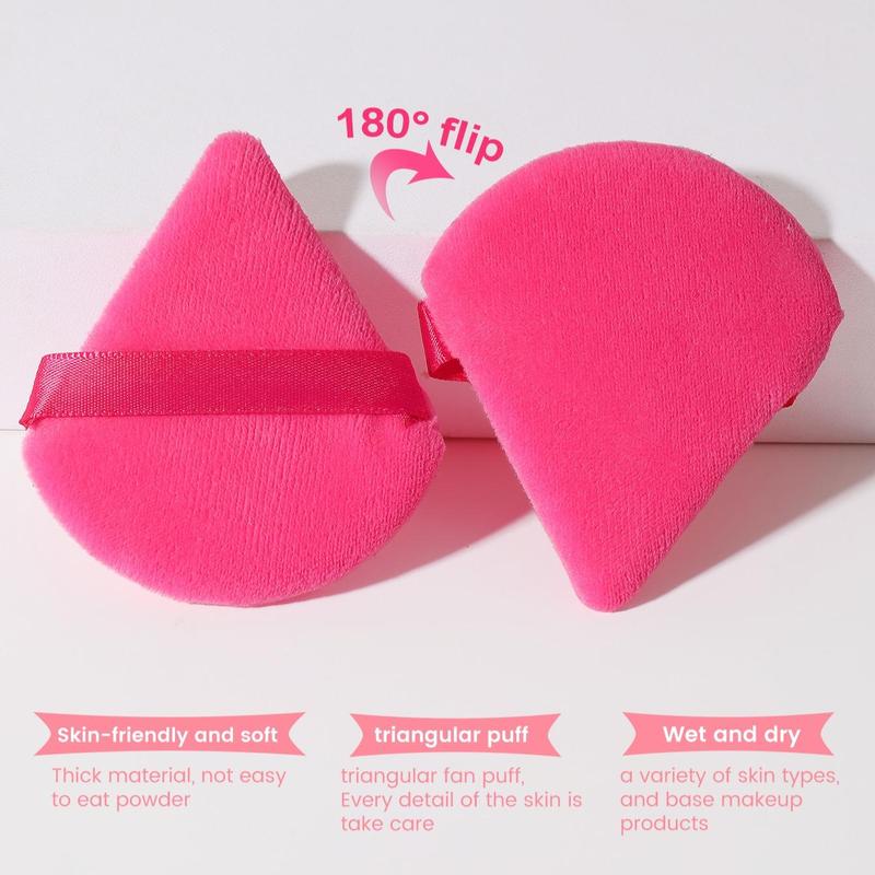 18pcs Makeup Sponge & Powder Puff Set, Versatile Soft Makeup Sponges & Powder Puffs for Liquid Foundation, Loose Powder, Concealer & Cream, Makeup Tool for Blending & Facial Detailing, Cosmetics 4